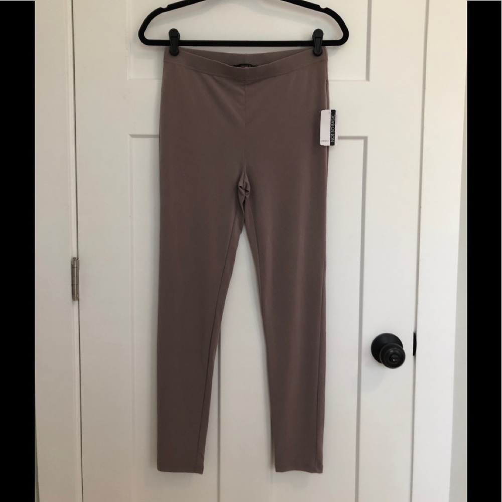 Forever21 Taupe High Waisted Leggings NWT